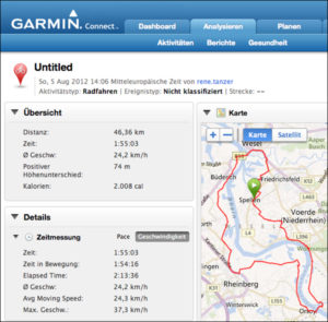 Garmin connect