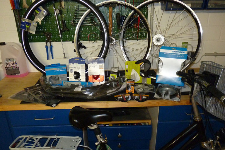 Ersatzteile-Trekking-Rad