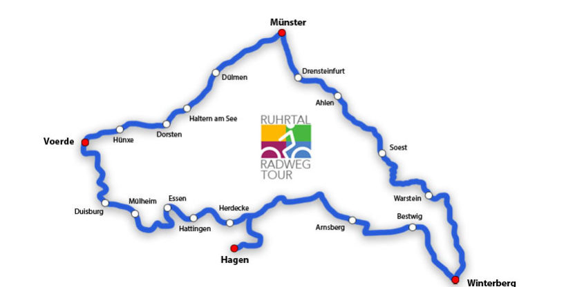 Ruhrtal Radweg Tour die Planung abstrampeln.de